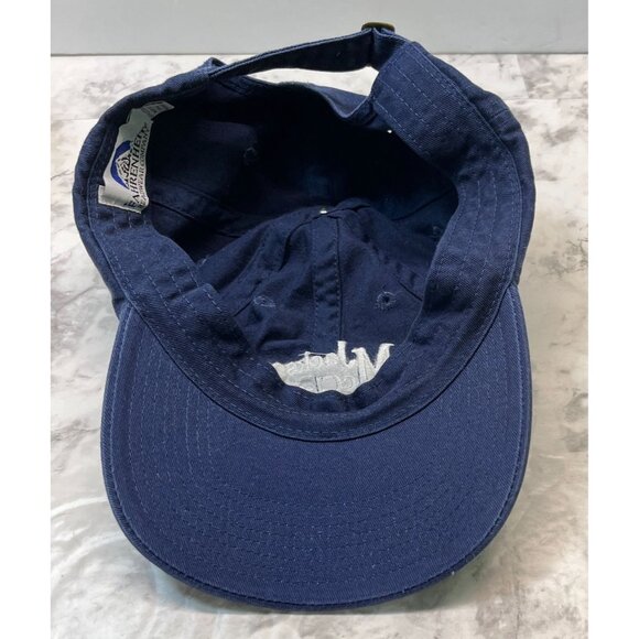 Jackson McClenny Investments Strapback Hat Blue Cap Solid Boise ID Financial - Picture 3 of 7